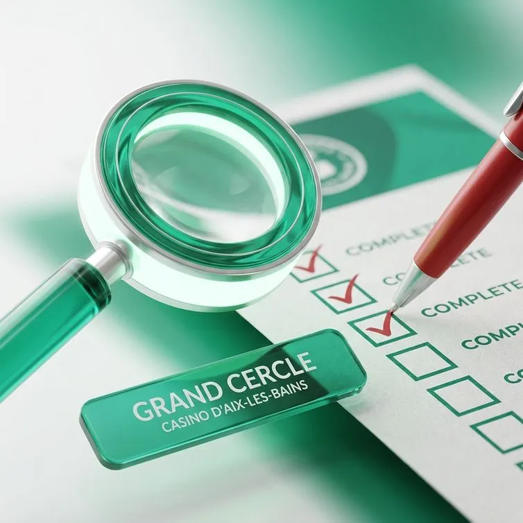 Casino élégant avec jeux et divertissements — Grand Cercle Casino d'Aix-les-Bains